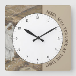 Jesucristo, mira el reloj de Cristo