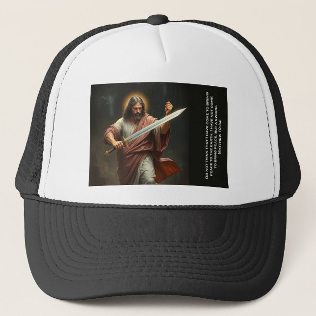 Jesucristo Regresa con una Gorra de Camionero de E (Anverso)
