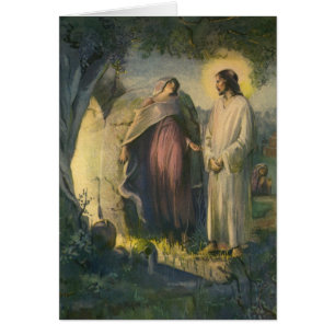 Jesucristo resucitado junto al sepulcro por ML Gre