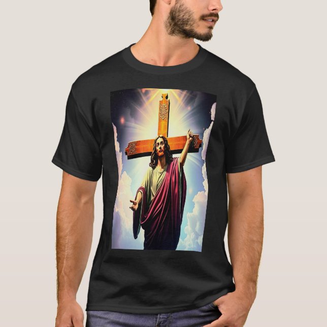 Jesucristo y la camiseta cruzada (Anverso)