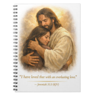 Jesús abrazando a su hija – Cuaderno de notas adhe