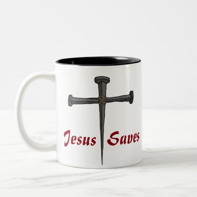 Jesús ahorra la taza de café (Izquierda)