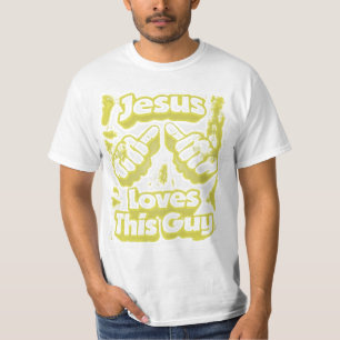 Jesús ama esta camiseta del individuo