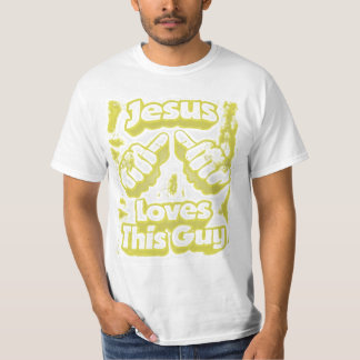 Jesús ama esta camiseta del individuo