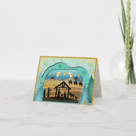 Jesús bebé del Nacimiento de Navidad en la escena 