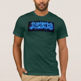 JESÚS - Camiseta de Resplandor Eléctrico