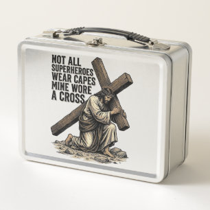 Jesús cargando la cruz cristiano vintage