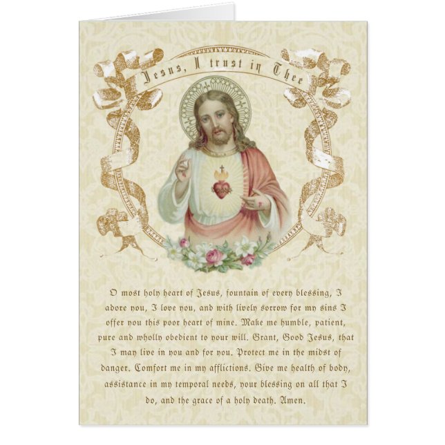Jesús Católico: Oración religiosa divina de la mis (Frente)