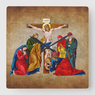 JESUS CHRIST EN EL RELOJ CRUZ