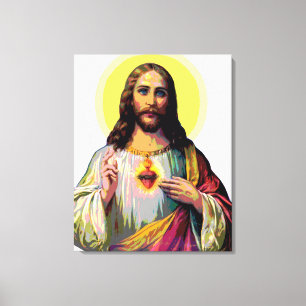 Jesus Christus en el estilo de arte pop