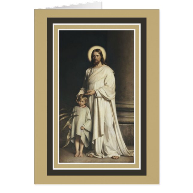 Jesús con el niño joven (Frente)