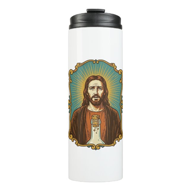 Jesús Corcho De Vino Roto Botella Sumiller Parte (Anverso)