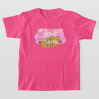 Jesús cristiano salva camiseta
