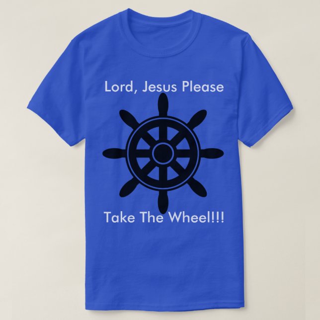 Jesús de los hombres toma la camiseta de la rueda (Diseño del anverso)