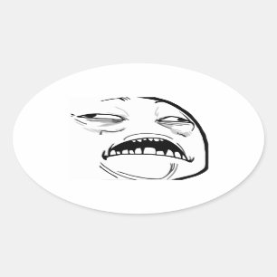 Jesús dulce Meme - pegatinas ovales