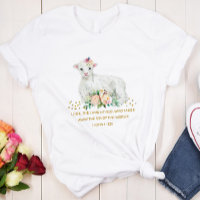 Jesús, el Cordero de Dios - Camiseta personalizabl