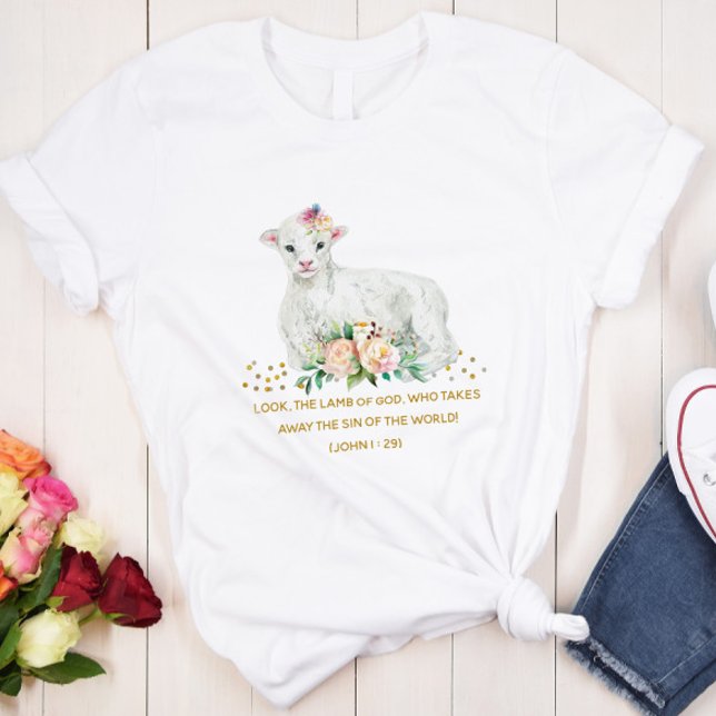 Jesús, el Cordero de Dios - Camiseta personalizabl (Subido por el creador)