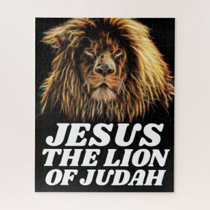 JESÚS EL LEÓN DE JUDAH CHRISTIAN JIGSAW PUZZLE