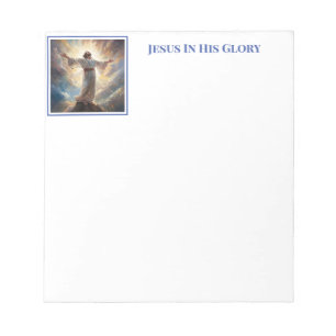 Jesús En El Bloc De Notas De Gloria