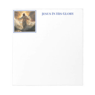 Jesús En El Bloc De Notas De Gloria
