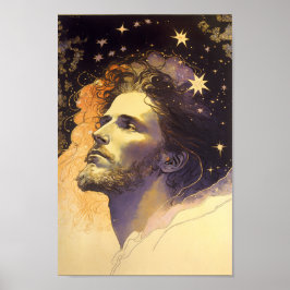 Jesús en el Cosmos por Mucha AI Arte Generado