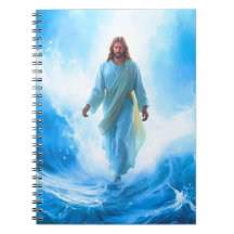 Jesus en el cuaderno del océano