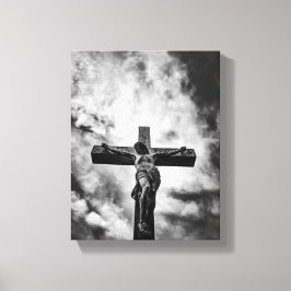 Jesús en la Cruz – Lienzo de Fe y Redención  