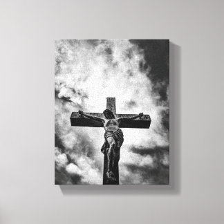 Jesús en la Cruz – Lienzo de Fe y Redención  