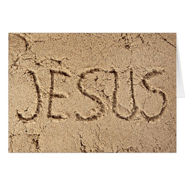 Jesús en la playa (Anverso (Horizontal))