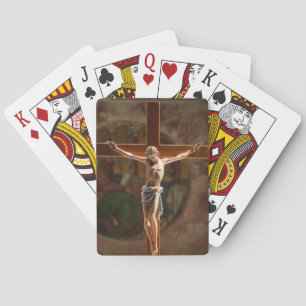 Jesús en los naipes cruzados