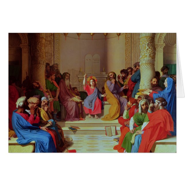 Jesús entre los médicos, 1862 (Anverso (Horizontal))