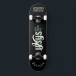 Jesús es el camino, la vida, la verdad patineta<br><div class="desc">Jesus IS Way,  Life,  Truth Skateboard con "IS" monogramado y cita la cita cristiana "Jesús es la manera,  la vida,  la verdad camiseta" en caligrafía mixta y tipografía minimalista. Este diseño moderno y moderno es la declaración perfecta de regalo y moda. #cristiano #religión #Escrituras #fe #Bible #jesus</div>