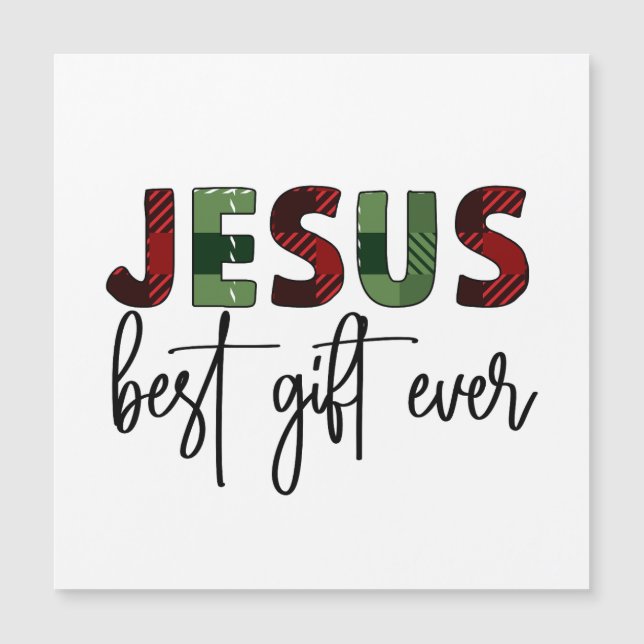 Jesús es el mejor regalo de todos los Navidades cr (Anverso)