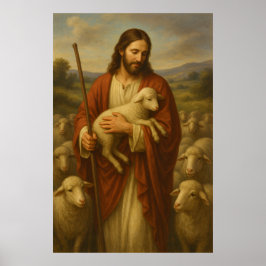 Jesús es el Poster de Arte de Pared de Shephard #5