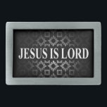 Jesús es la hebilla del cinturón del Señor Oval<br><div class="desc">Jesús es la hebilla del Señor por danieljm</div>