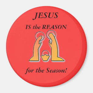 Jesús es la razón de la estación, imán