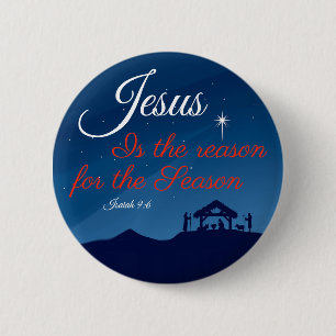 Jesús es la razón del botón de la estación