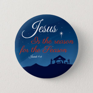 Jesús es la razón del botón de la estación