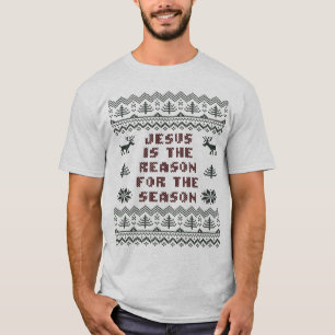 Jesús es la razón del suéter feo de la estació