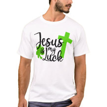 Jesús es mi camiseta de la suerte