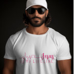 JESÚS ES MI CAMISETA DE LA VIDA<br><div class="desc">La simple y elegante camiseta cristiana JESUS ES MI VIDA CON FORMA DE CORAZÓN, en caligrafía mixta y tipografía minimalista en rojo y negro. Este diseño moderno y moderno es la declaración perfecta de regalo y moda. #cristiano #religión #Escrituras #fe #Bible #jesus</div>