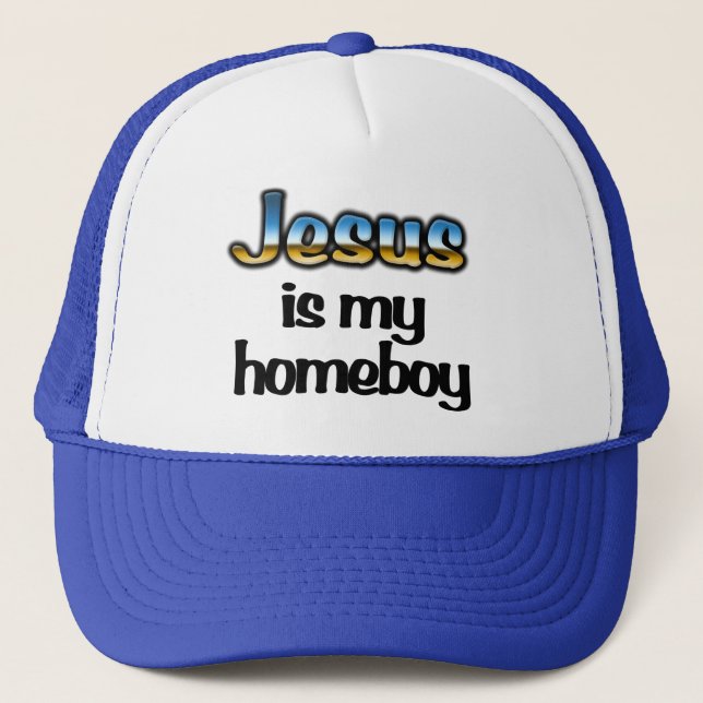 Jesús es mi gorra del camionero del homeboy - (Anverso)