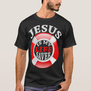 Jesús Es Mi Vida Salvador Camisa Cristiana Para La