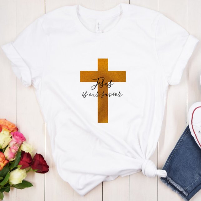 Jesús es nuestro Salvador - Camiseta personalizabl (Subido por el creador)