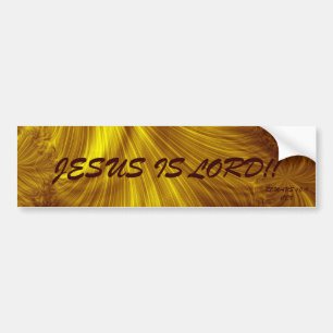 ¡JESÚS ES SEÑOR!! … PEGATINAS PARA EL PARACHOQUES