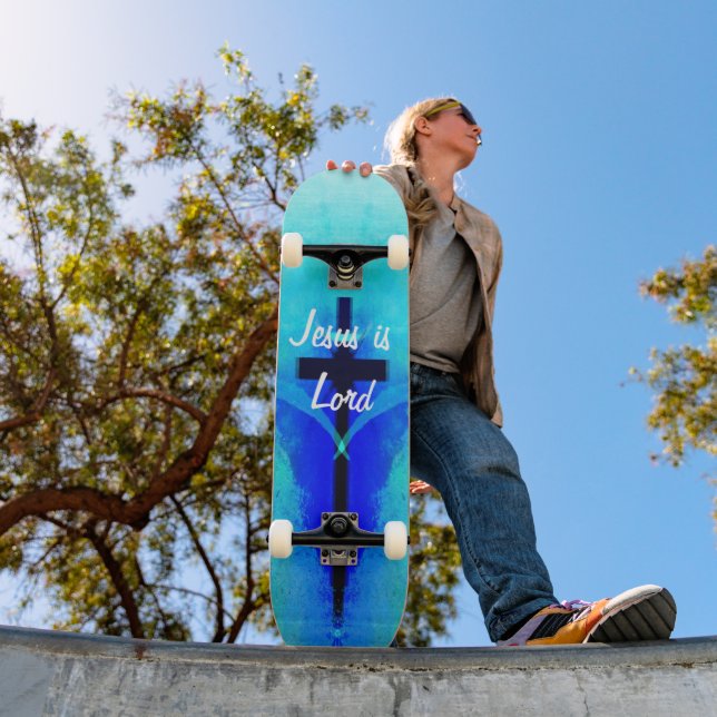 Jesús es Señor skateboard (Exterior 1)