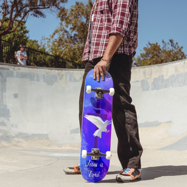 Jesús es Señor skateboard (Exterior 2)