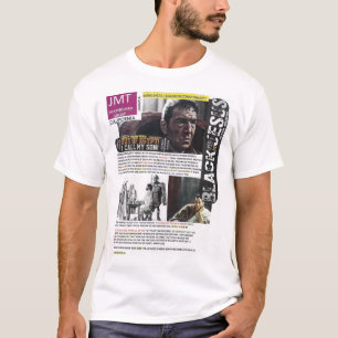 JESÚS ES UN MESÍAS NEGRO Camiseta básica para homb