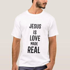 Jesús es una camiseta de lujo real hecha con amor