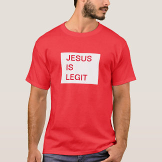 Jesús Es Una Camiseta Legit